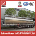 ADR standard Aluminum fuel tank trailer